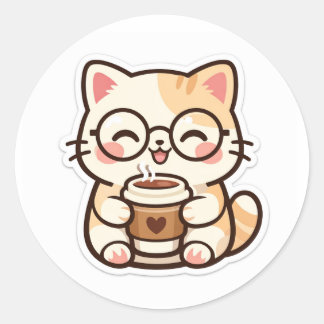 Sticker Cute Kawa