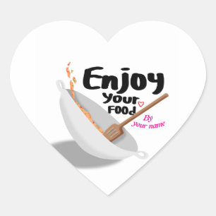 Sticker Enjoy Your Food