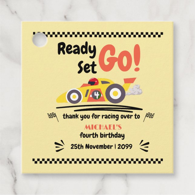 Sticker Favour Tags (Front)