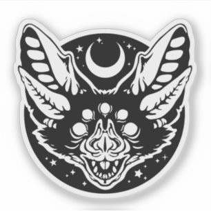 Sticker - "Five-Eyed Bat"