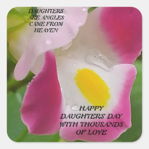 Sticker FOR DAUGHTERS DAY