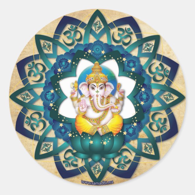 sticker ganesh (Front)