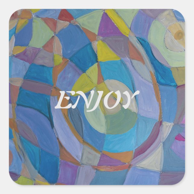 STICKER GIFT TAGS. (Front)