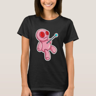 Sticker Goth Creepy Cute Voodoo Doll For Teens T-Shirt