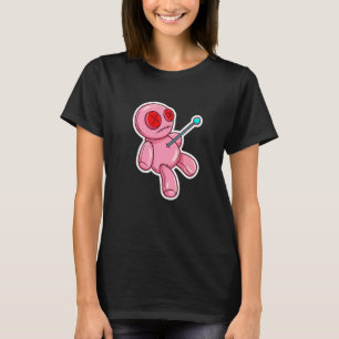 Sticker Goth Creepy Cute Voodoo Doll For Teens T-Shirt