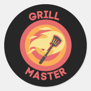 STICKER -GRILL MASTER