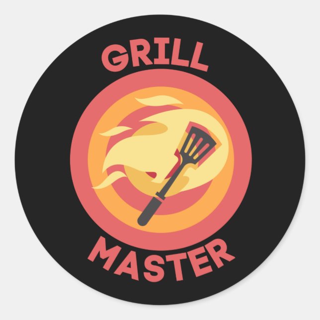 STICKER -GRILL MASTER (Front)