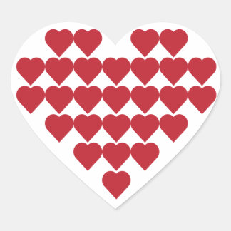 Sticker Heart Shape Valentines Day