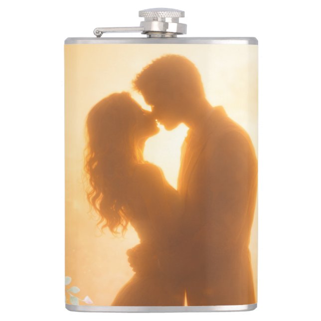 Sticker Hip Flask (Front)
