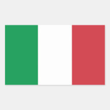 Sticker "Italian flag".