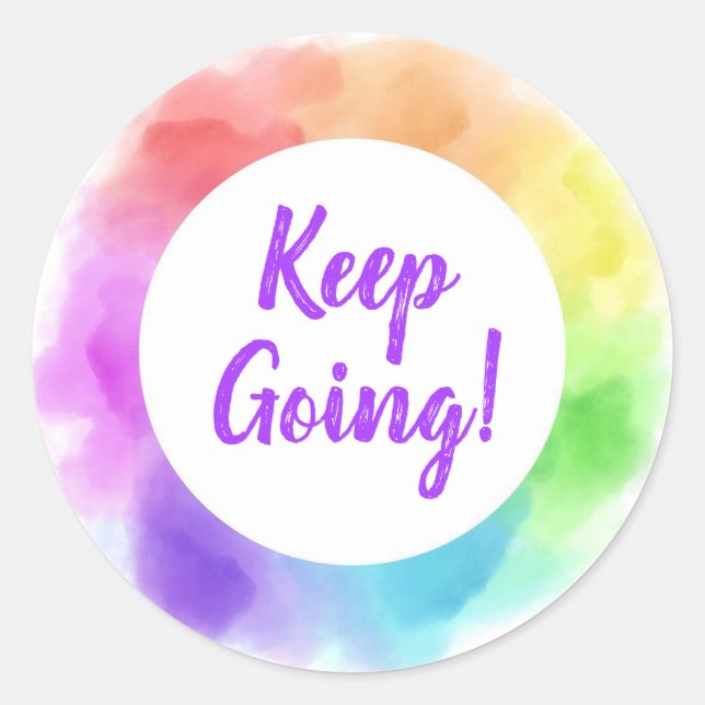 Sticker keep going (Front)