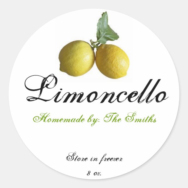 Sticker Label (Front)