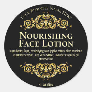 Sticker Label For Handmade Face Lotion