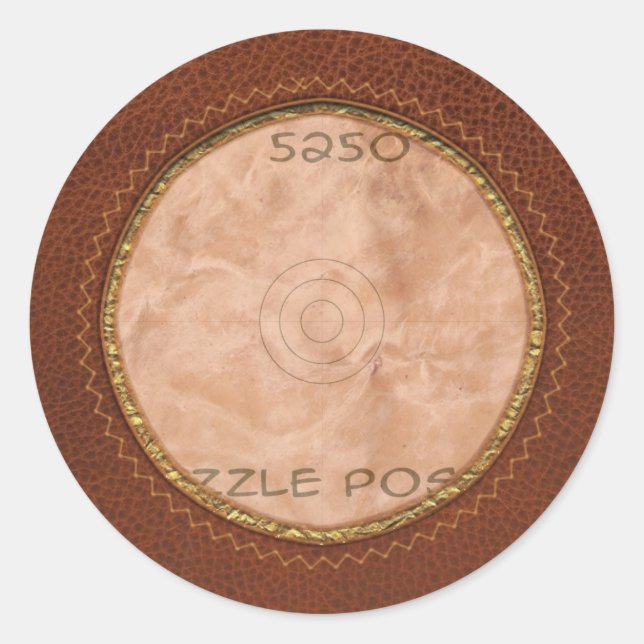 Sticker - Leather - Landscape (Front)