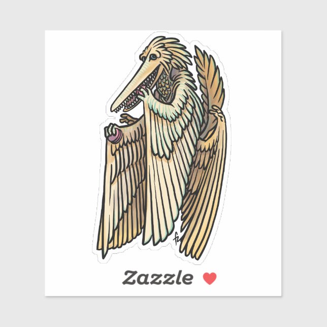 Sticker - Monster Tea Party Ziz (Sheet)