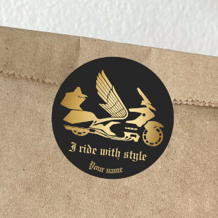 Sticker motorbike motorcycle biker goldwing 