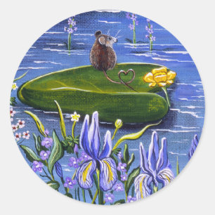 Sticker Mouse' Lilypad"