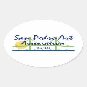 Sticker (oval) - SPAA Logo