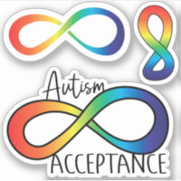 Sticker Pack: Neurodiversity Autism Acceptance