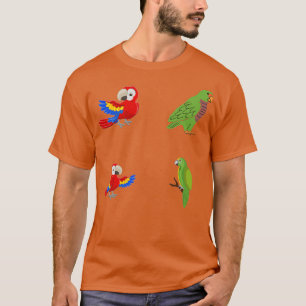 Sticker Pack Parrot 10 T-Shirt