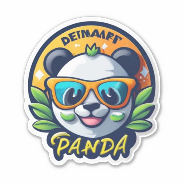 Sticker Pandas in Every Style (Front)