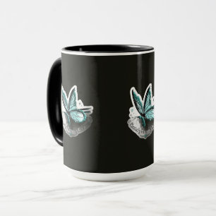 Sticker Phrase cap Mug