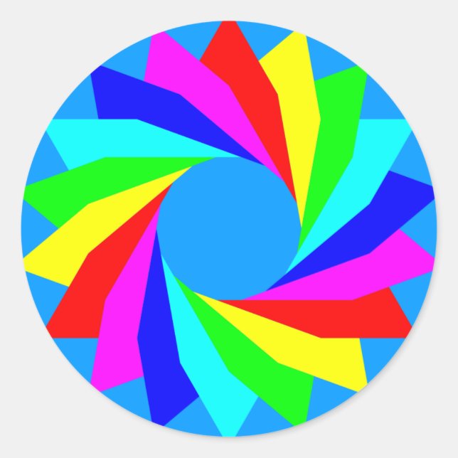Sticker - Psychedelic Circle (Front)
