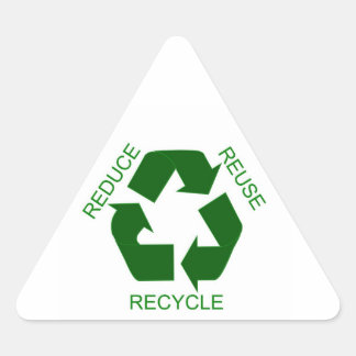 Sticker - Reduce Reuse, Recycle