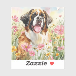 Sticker – Saint Bernard Die-Cut Sticker