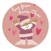 sticker Santa Claus