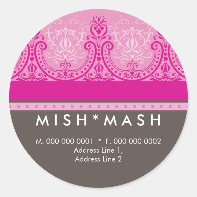 STICKER SEAL :: glam 1 (Front)