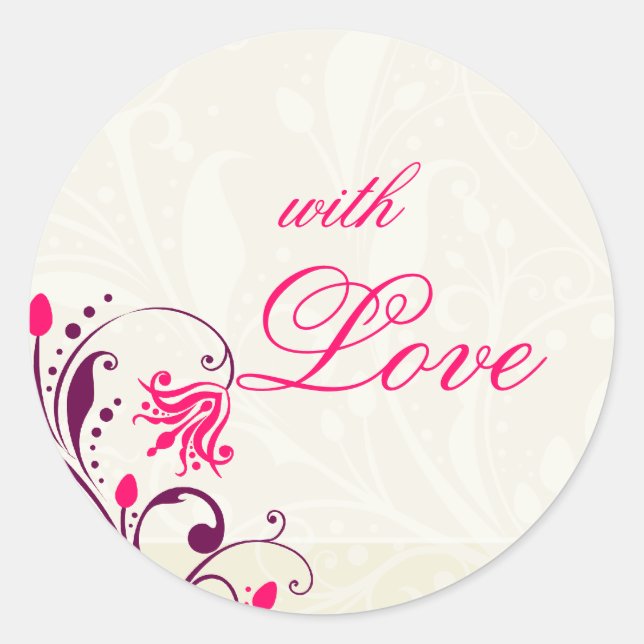 STICKER / SEAL :: lily (Front)