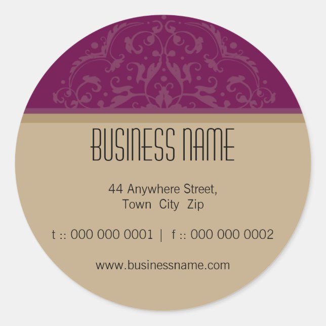 STICKER SEAL :: mandala 4 (Front)