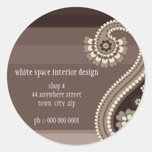STICKER SEAL :: Paisley 2