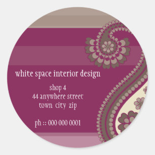 STICKER SEAL :: Paisley 4