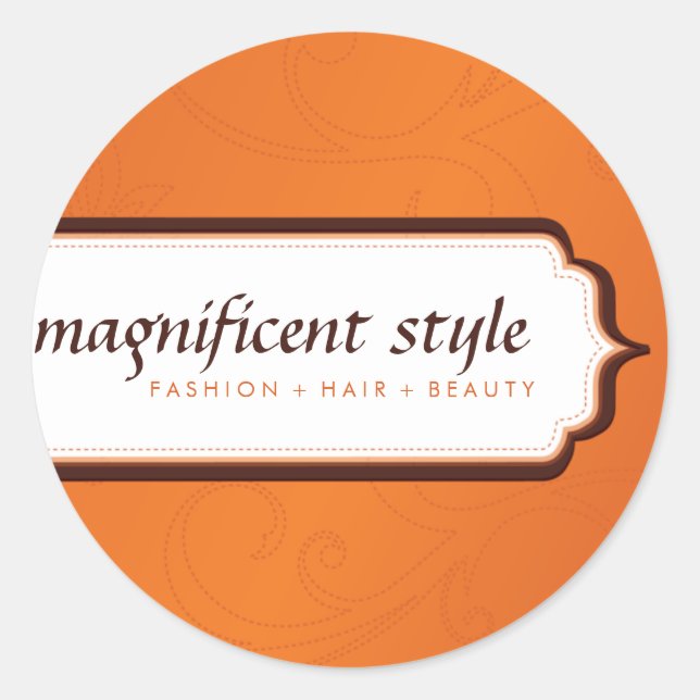 STICKER SEAL :: stylish magnificence 5 (Front)