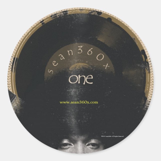 Sticker sean360x 360° (Front)