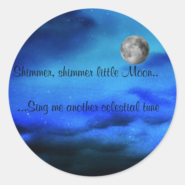 Sticker Sheet~Little Moon Design (Front)