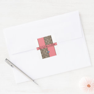 Sticker Square (Peach LED S.C.C.)RFPMDesigns©️2023