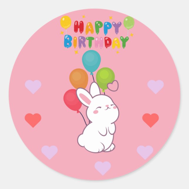 Sticker/ Sticker for Birthday (Front)