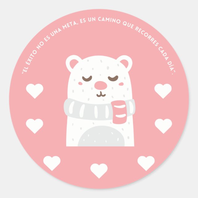 Sticker Sticker with Unique Design (Front)