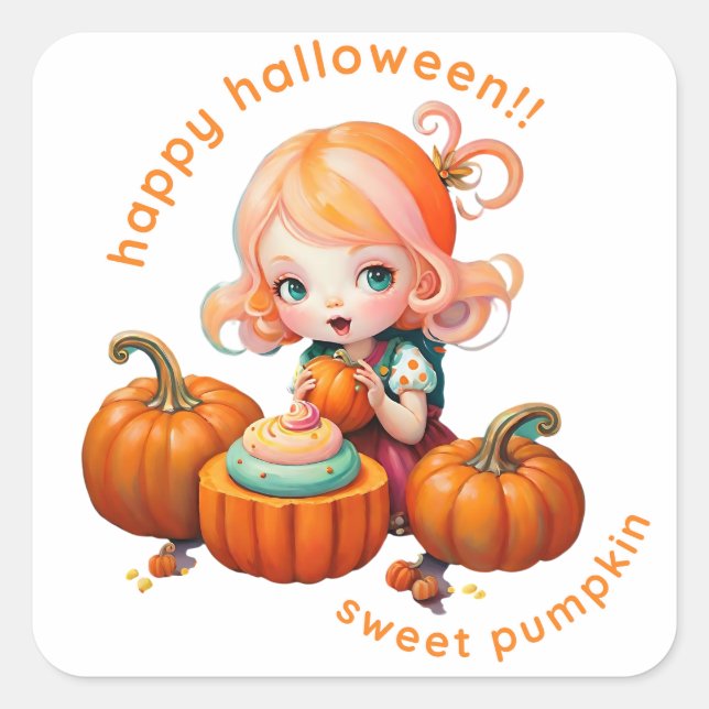 Sticker sweet pumpkin  (Front)