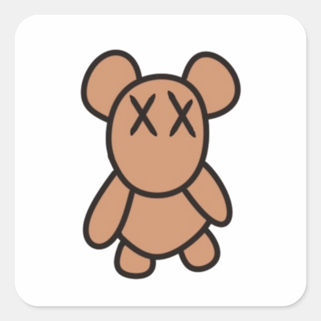 Sticker Teddybear (Front)