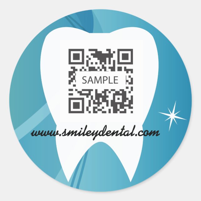 Sticker Template Dental Care (Front)
