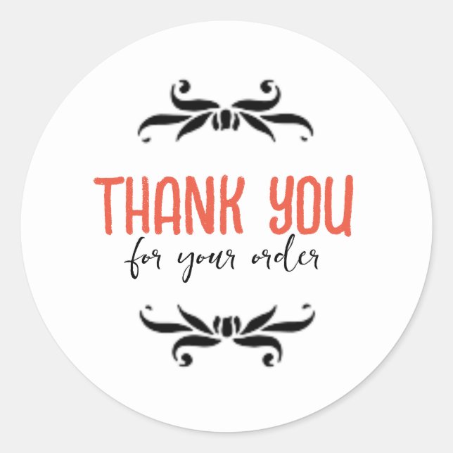 Sticker | Thank You Sticker (Front)