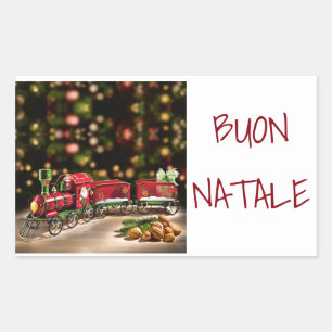 STICKER TO SAY **MERRY CHRISTMAS** "ITALIAN STYLE"
