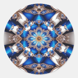 Sticker with Argentinian Colours Design