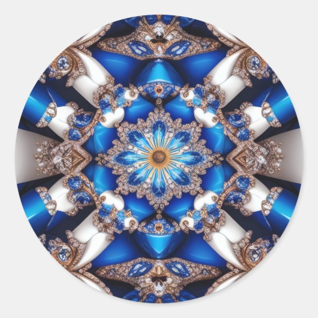 Sticker with Argentinian Colours Design (Front)