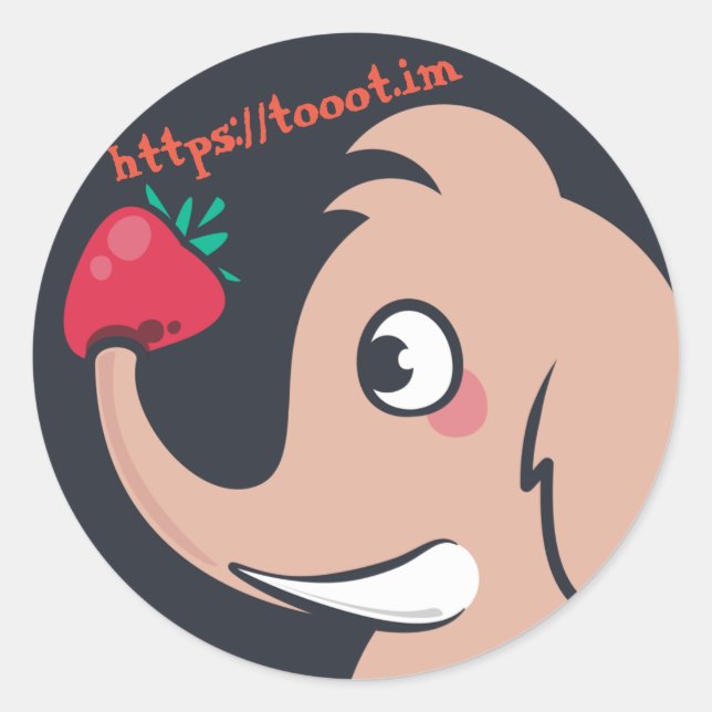 Sticker with URL (Front)