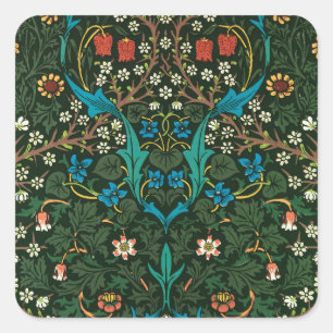 STICKER WITH WILLIAM MORRIS "TULIPS" DESIGN